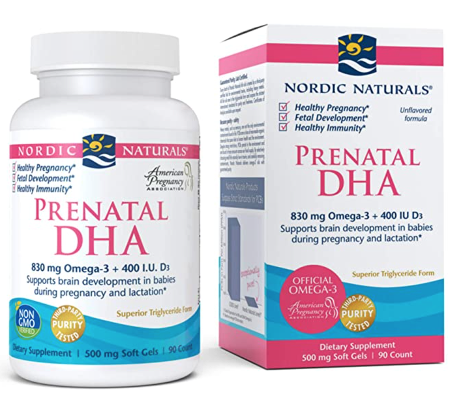 first trimester prenatal dha vitamins
