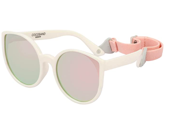 what you need when traveling with a baby sunglasses
