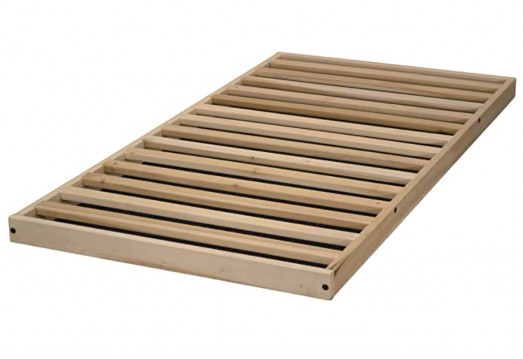 No crib floor bed frame
\