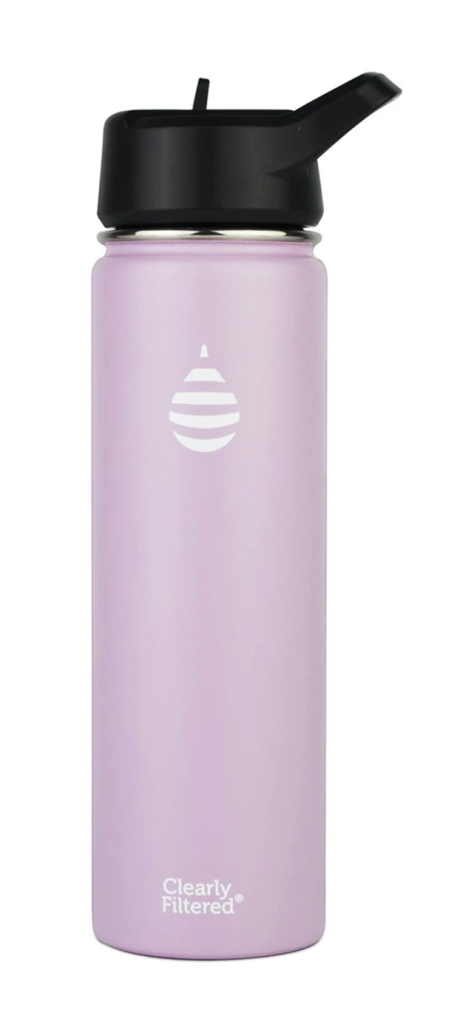 second trimester must haves clearly filtered waterbottle